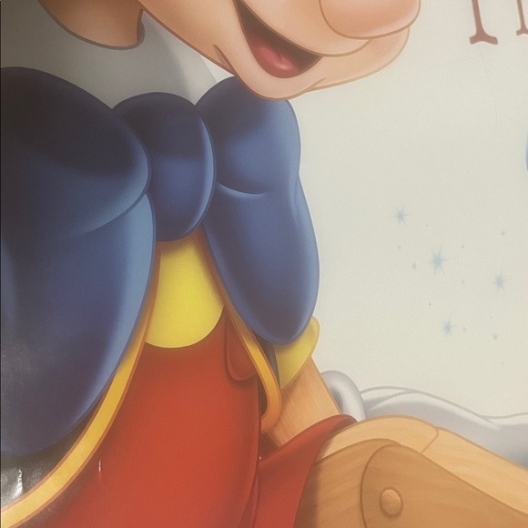 Pinocchio movie poster 22 x 28 Disney animation 2016 - Picture 10 of 15